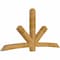 Ekena Millwork Alberta Rough Sawn Timber Gable Bracket, Western Red Cedar, 108"W x 54"H x 6"D x 6"F, 12/12 Pitch GBW108X54X0606ALB00RWR - alternate 3